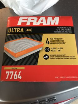 Air Filter Honda Civic Fram 7764