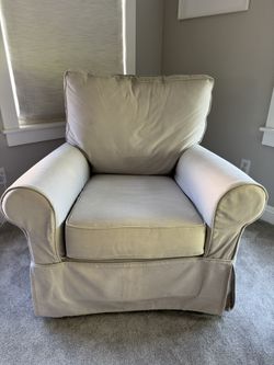 Pottery Barn Kids Swivel Glider Nursery Chair