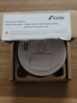 NEW KIDDE 12060 Hardwire with Battery Backup SMOKE ALARM