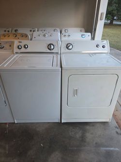 CLEAN Whirlpool Washer And Dryer