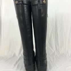 Leather Sam Edelman Black Boot size  8 