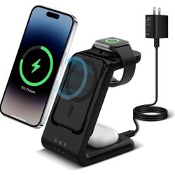 3 in 1 Wireless Charging Station