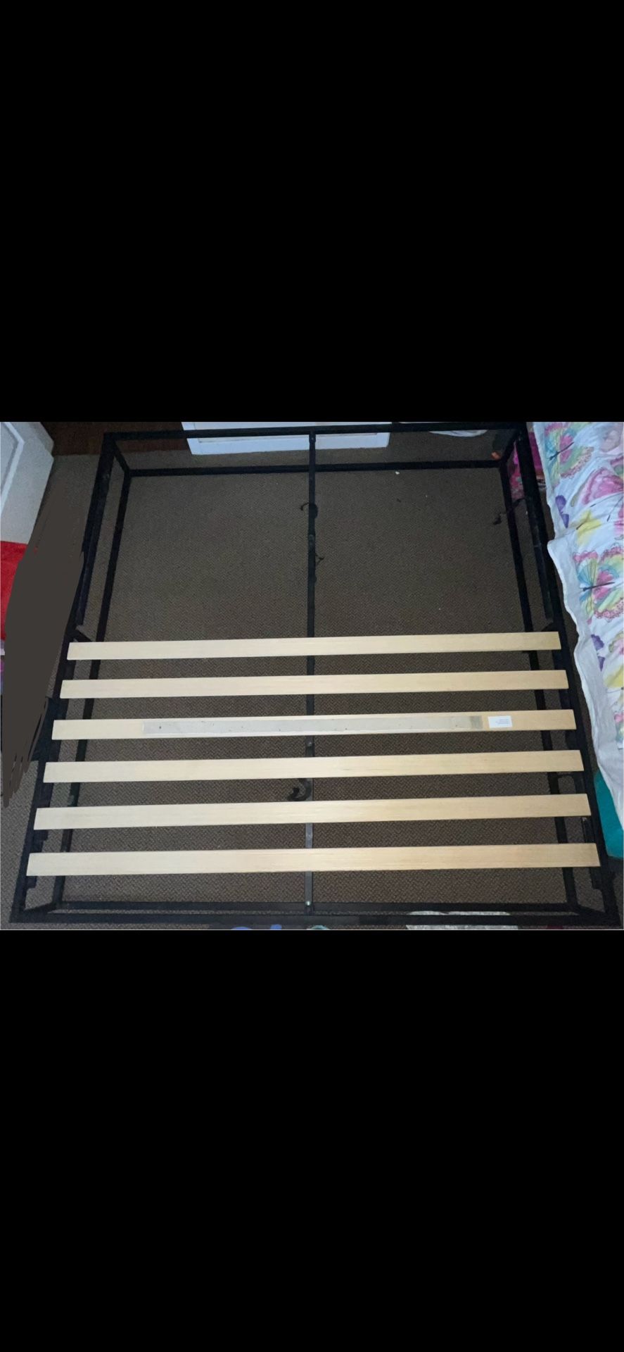 King Size Bed Frame - (Platform Bed )