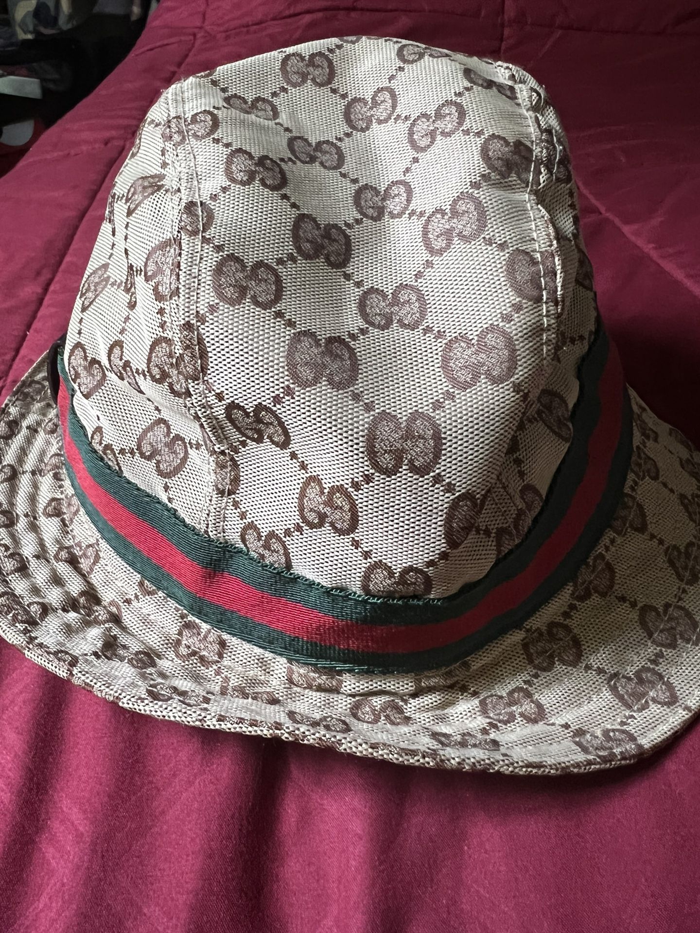 Authentic Vintage  Gucci Bucket Hat   