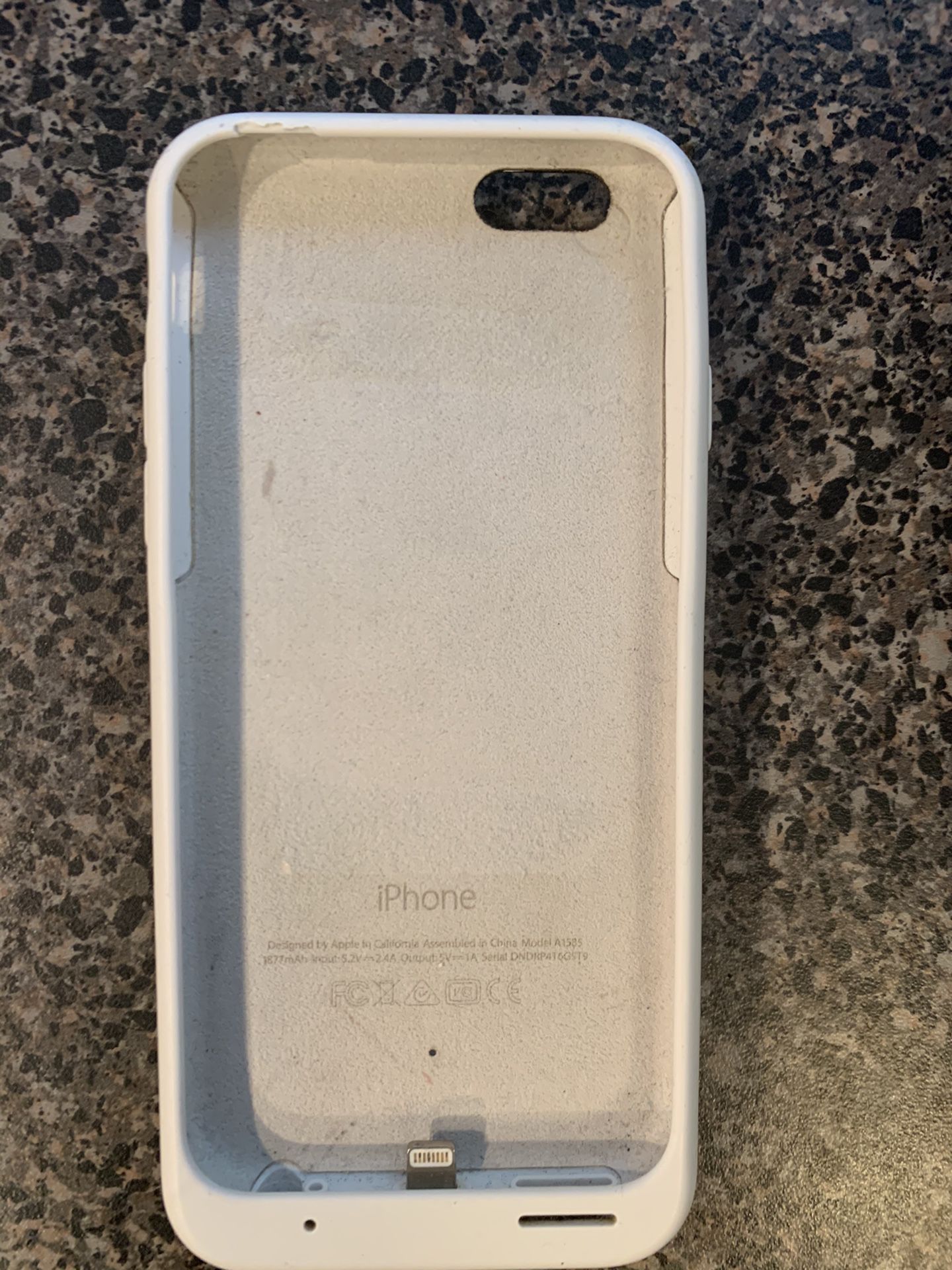 Apple iPhone 6/6s Smart battery case Model A1585