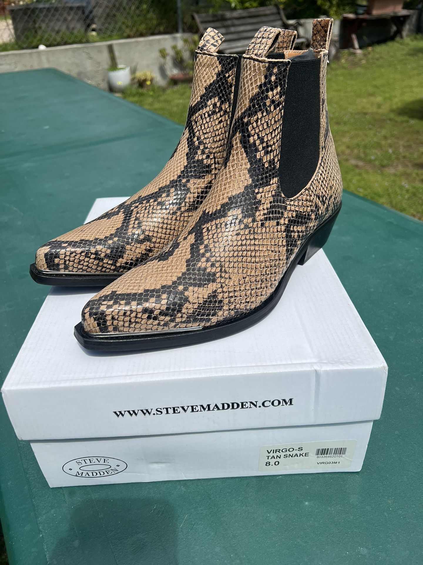 Steve Madden Snake Boots