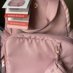 Pink Diaper Bag / Pañalera Color Rosita 