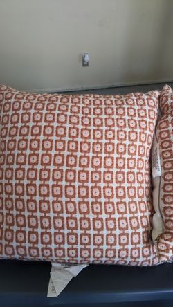 Two pillows.