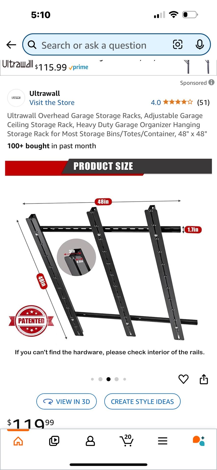 Garage Storage Rack