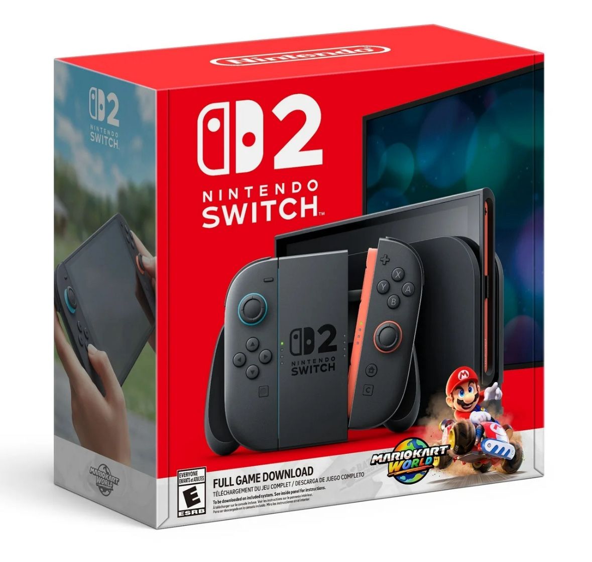 🎮🔥 BRAND NEW Nintendo Switch 2 BUNDLE - Sealed! + Mario Kart World Download 🔥🎮