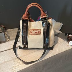 BAG  GUEES SATCHEL TOTE BAG MULTICOLOR 
