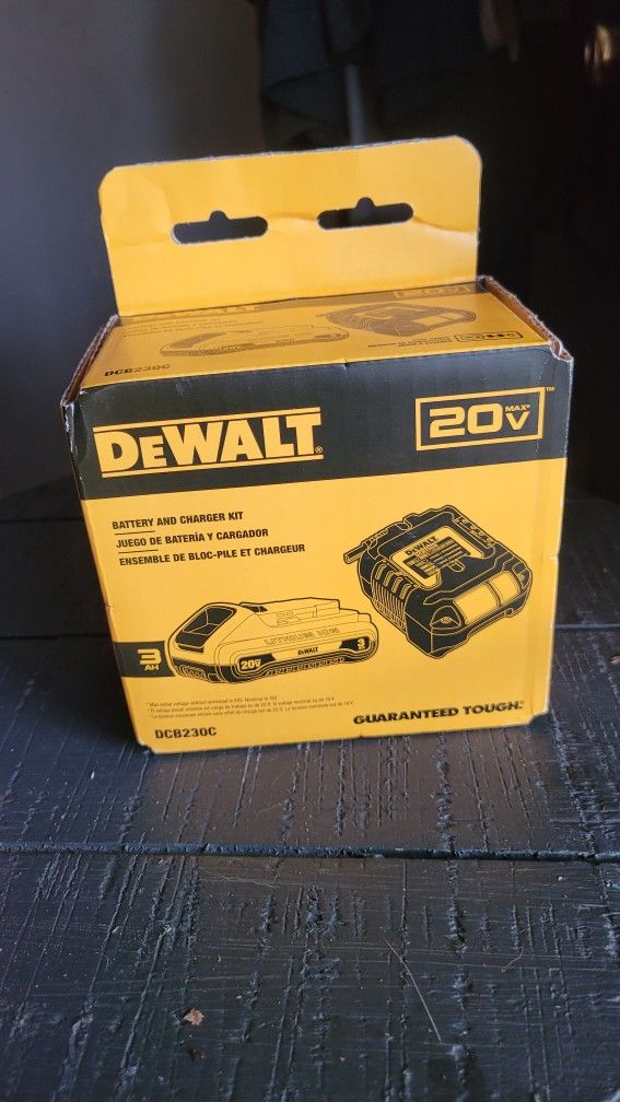 Dewalt Battery And Charger 3.0