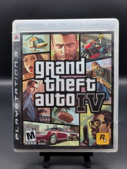 Playstation 3 GTA IV ( No Manual  )