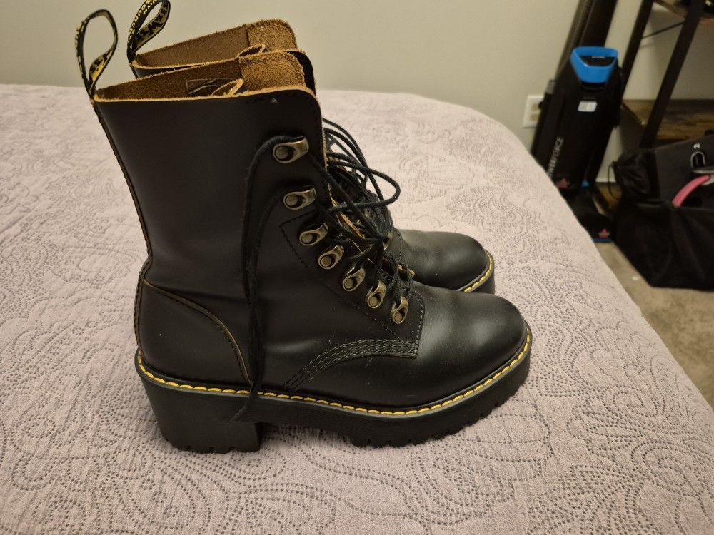 Doc Martens Heeled Boots 