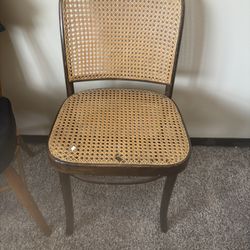 Used wicker chair