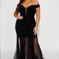 NWT Sequin gown