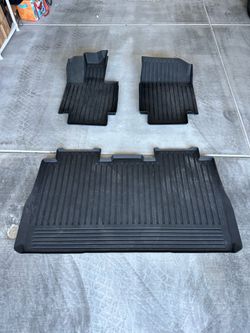 Genuine Tesla Cybertruck OEM  All-Weather Floor Mats + Cargo Mat (2020–2024)