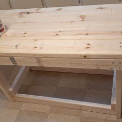 Wooden Work Station Table