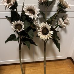 Artificial sunflower plants decor, 35 inches long