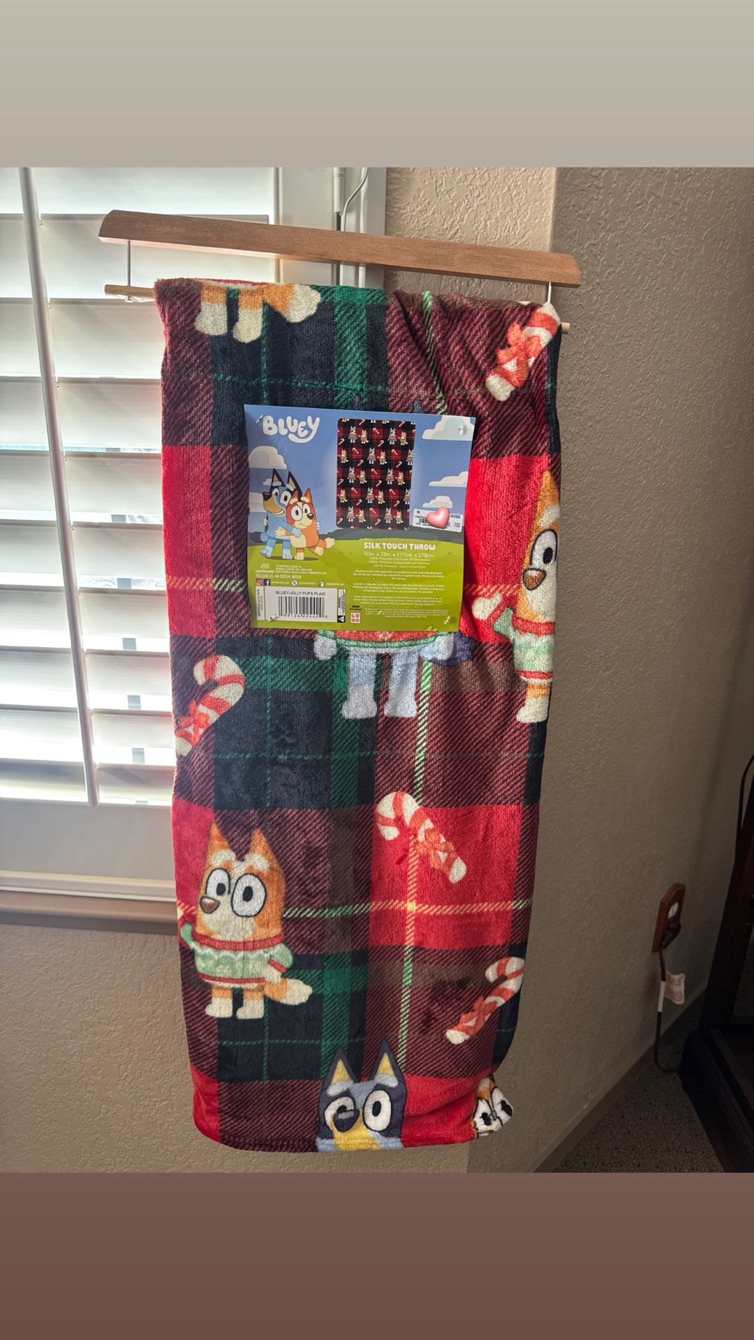 Christmas Blue Blanket 