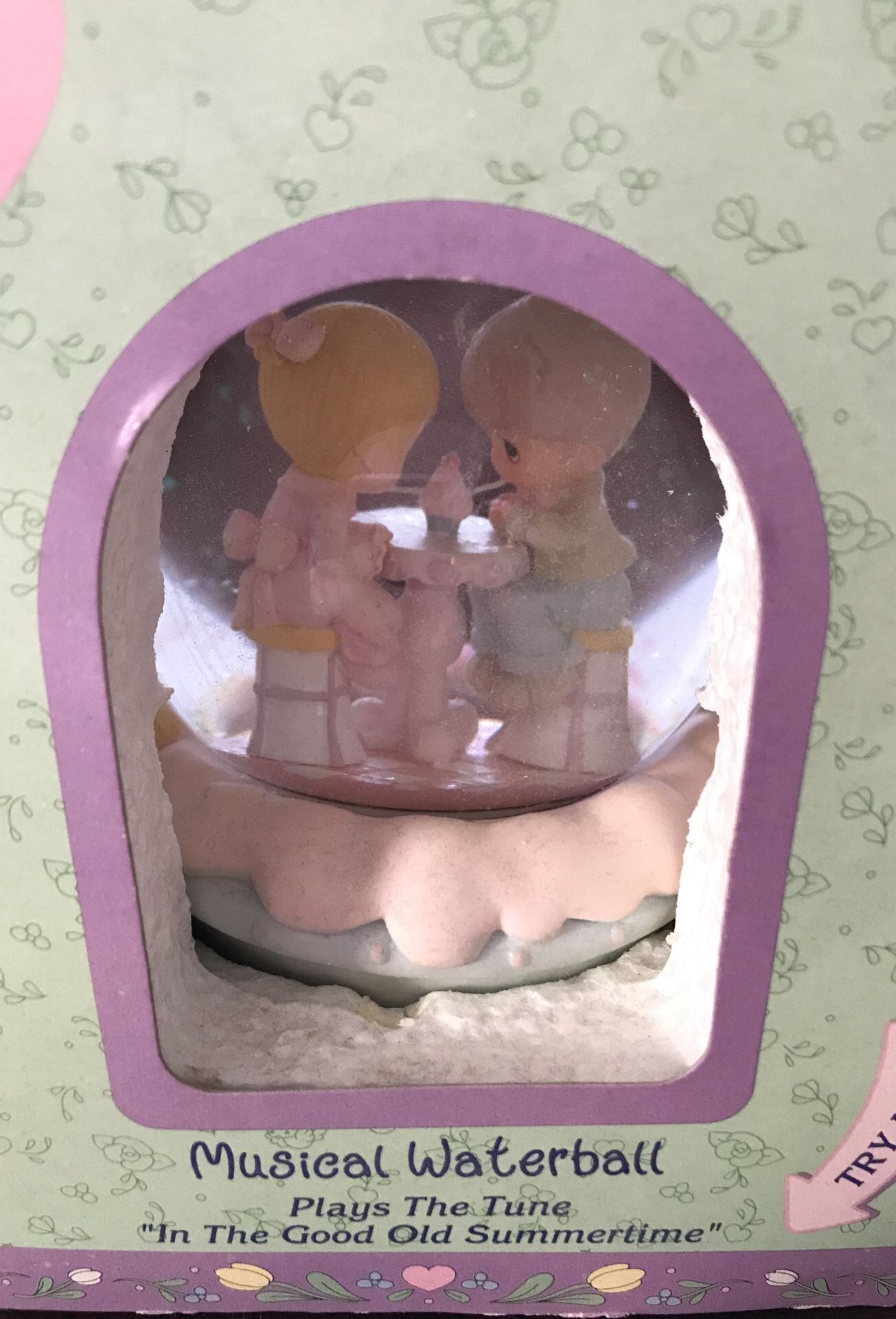 Collectible Precious Moments Musical Waterball