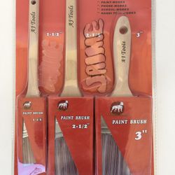 3PCS PAINT BRUSHES 