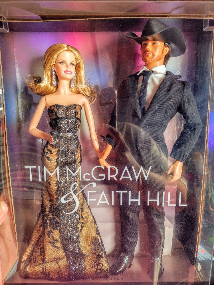 Tim McGraw and Faith Hill collectible Barbie doll
