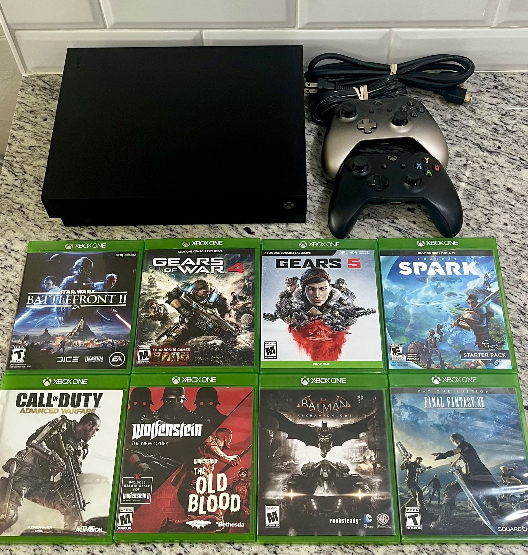 Xbox One X bundle