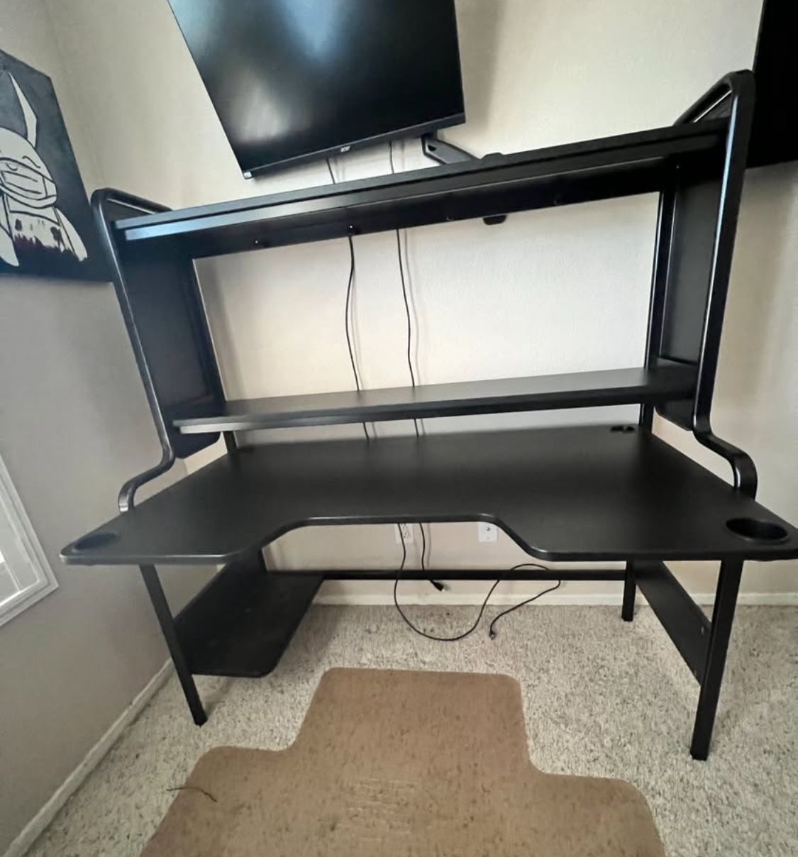 IKEA FREDDE Game/ Office Desk Black 2023 Model