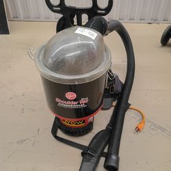 Hoover over the shoulder shop vac