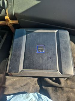 Alpine amplifier