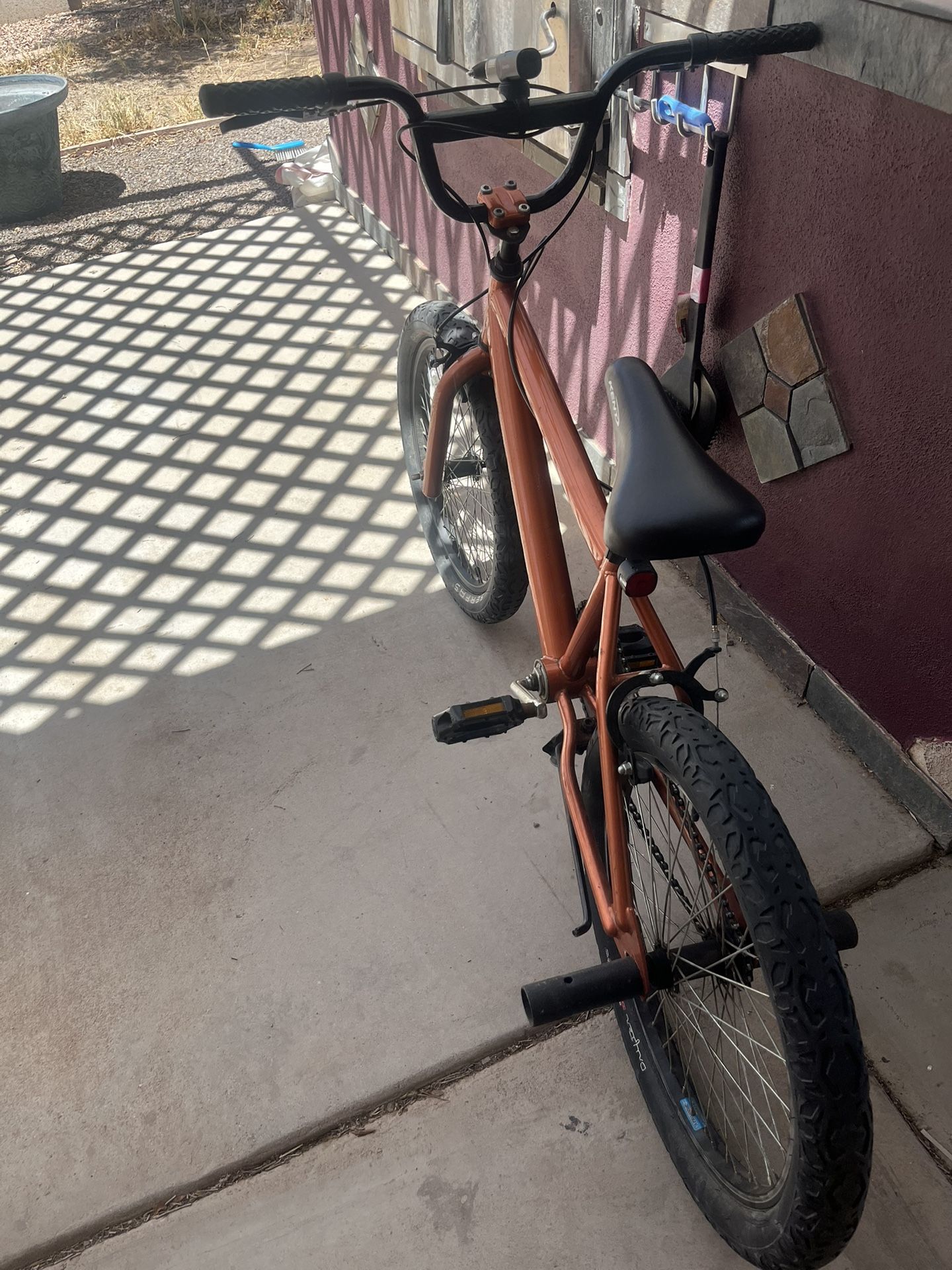 20 Inch Bmx Bike With Lights And Bike Lock