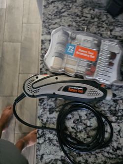 Rotary Tool with 72-Piece Accessory Set
