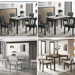 Dining Table Set With Chairs 