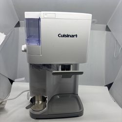 Cuisinart ICE-48 Soft Serve Maker White w/ Mix-in Containers & Accessories