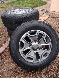 4 Jeep Rims And Tires