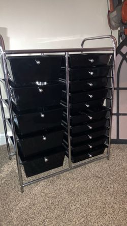 15-Drawer Storage Cart