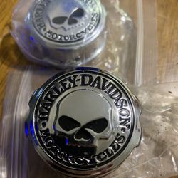 Harley Davidson Axle Nut Covers