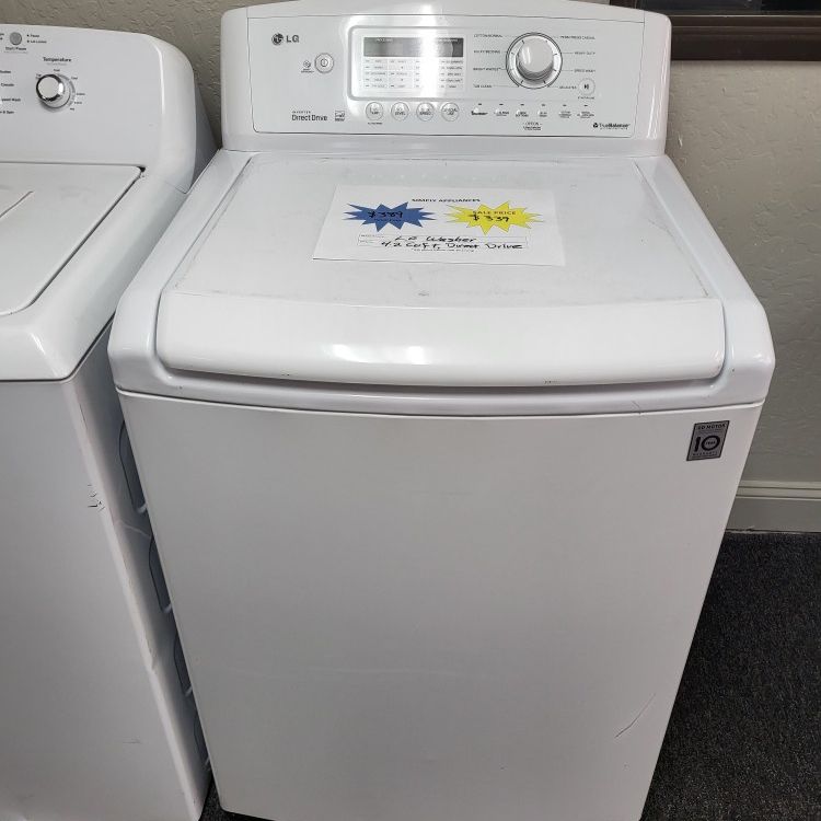 🌷Spring Sale! LG Top Load Washer - Warranty Included 