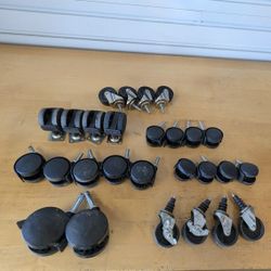 Various Sets Of Casters