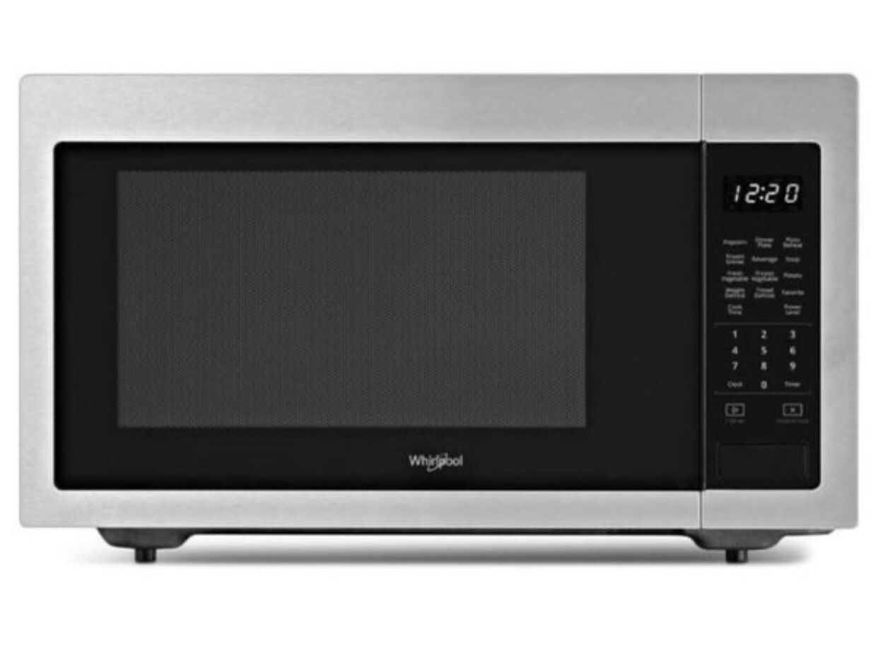 Whirlpool WMC30515HZ - 1.6 cu. ft. Countertop Microwave in Fingerprint Resistant Stainless Steel with 1,200-Watt Cooking Power