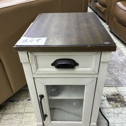 Twin-Star International Power Side Table