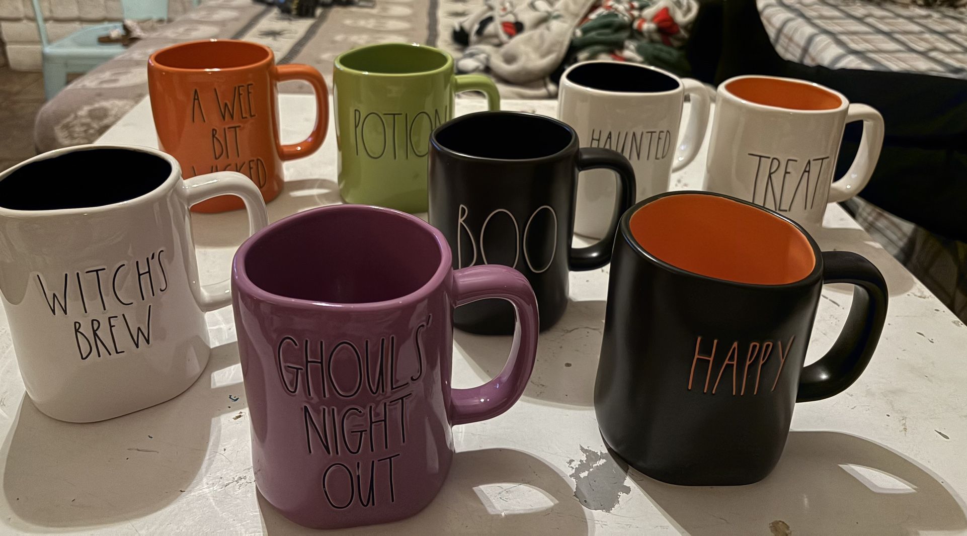 Halloween Rae Dunn Mugs $2 Dollars Each