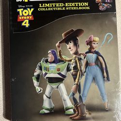 Toy Story 4K Ultra HD/ Bluray Disney Steelbook Best Buy Lot