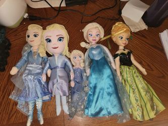 Disney Princess Plush Dolls