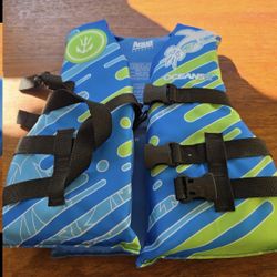 Aqua Leisure floatation aid vest type III PFD size Youth