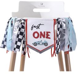 Fast One High Chair Banner