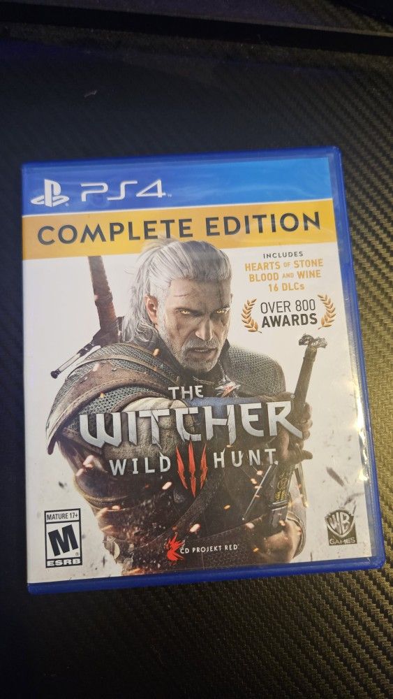The Witcher Wild Hunt Complete Edition Ps4 Game