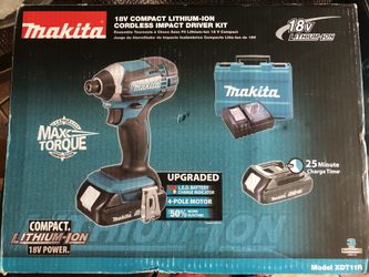 Makita Cordless impact driver kit Power Tools new in box