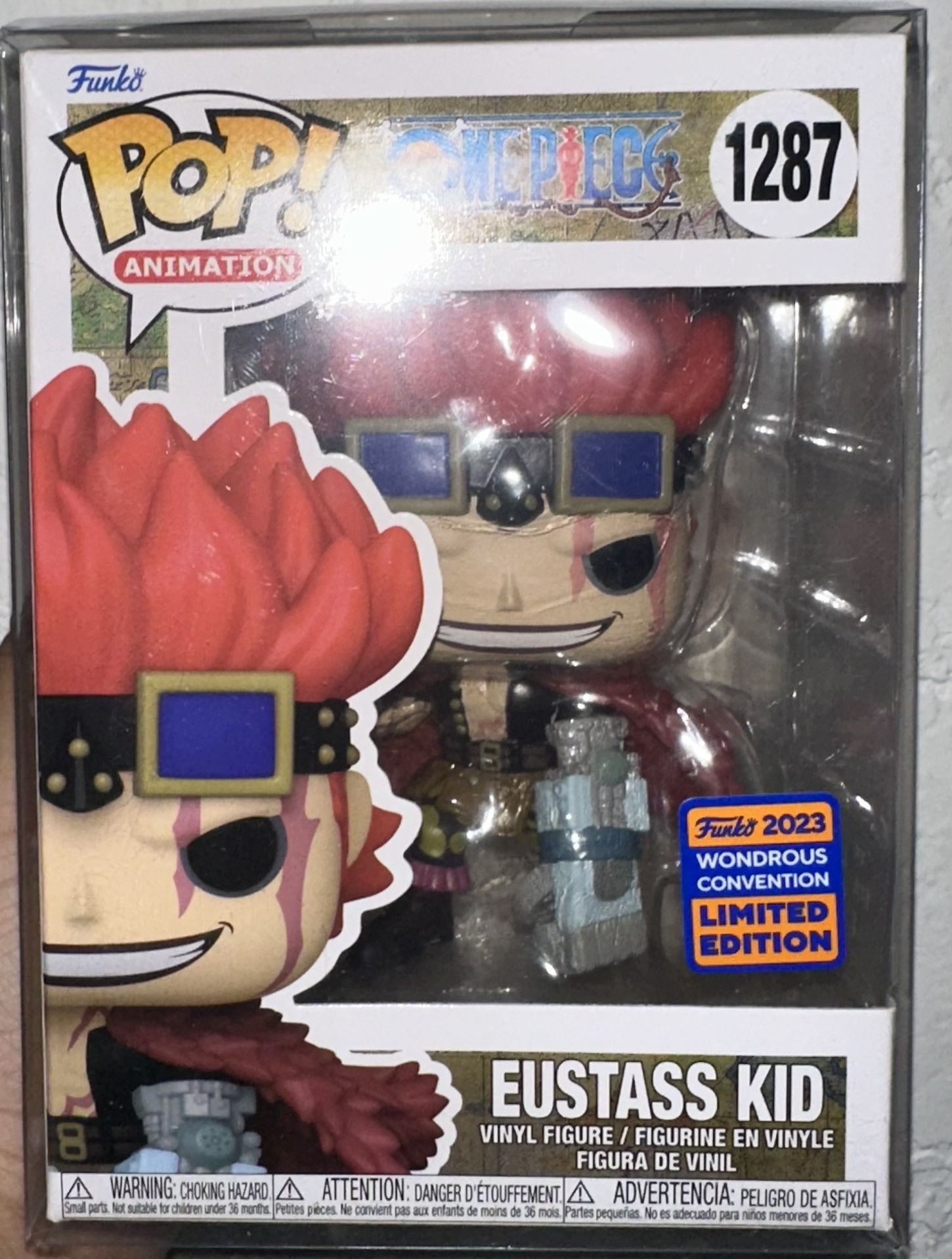 Funko Pop! One Piece - Eustass Kid #1287 Wondrous Convention Limited Edition
